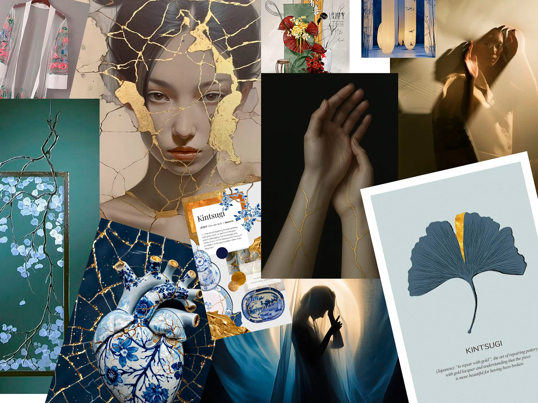 Moodboard Kintsugi